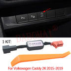 For VW Volkswagen Multivan T5 T6 Golf 6 Caddy Automatic Start Stop Engine System Off Eliminator Control Sensor Plug Cable
