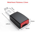 Car Seatbelt Extender Auto Seat Belt Extender Vehicle Thickened Insert Plug Buckle Extension Accessories