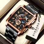 BINBOND Luxury quartz wristwatches luminous waterproof auto date chronograph men's watch business sport fashion casual reloj