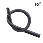 14" - 28" Car Wiper Blade Windscreen Wipers Insert Natural Rubber Strip 6mm Windscreen FR Wipe Car Accessories