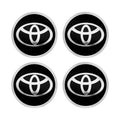 4pcs 56mm Car Styling Wheel Center Hub Caps Stickers Badge Emblem Decoration Decal For Toyota Corolla Auris Yaris CHR Rav4 Hilux