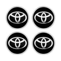 4pcs 56mm Car Styling Wheel Center Hub Caps Stickers Badge Emblem Decoration Decal For Toyota Corolla Auris Yaris CHR Rav4 Hilux