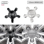 For Audi 4pcs135mm Car Styling AUDI Wheel Center Cap Hub Covers Badge For Audi A3 A4 A5 A6 A7 A8 S4 Auto Exterior Accessories