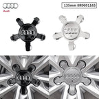 For Audi 4pcs135mm Car Styling AUDI Wheel Center Cap Hub Covers Badge For Audi A3 A4 A5 A6 A7 A8 S4 Auto Exterior Accessories