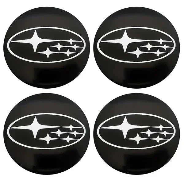 4pcs 56MM Car Wheel Center Emblem Hub Badge Sticker for Subaru STI XV WRC WRX BRZ LEVORG FORESTER IMPREZA LEGACY OUTBACK