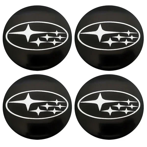 4pcs 56MM Car Wheel Center Emblem Hub Badge Sticker for Subaru STI XV WRC WRX BRZ LEVORG FORESTER IMPREZA LEGACY OUTBACK