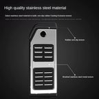 LULECI Car Pedals for Audi AT MT 2009-2024 A4 B8 B9 A6 C7 C8 Q5 High Quality Stainless Steel Accelerator Brake Pedal Cover Pads
