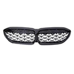 XVIP For BMW G20 3-Series G20 G21 G28 2019-2023 Front Bumper Hood Kidney Racing Grilles Replacement Black Diamond Meteor Style