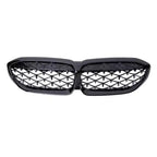 XVIP For BMW G20 3-Series G20 G21 G28 2019-2023 Front Bumper Hood Kidney Racing Grilles Replacement Black Diamond Meteor Style