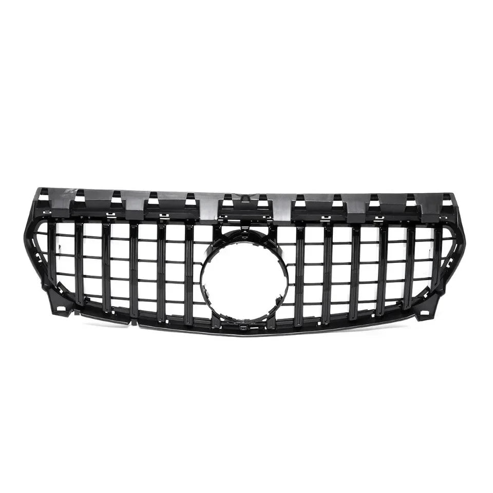 Chrome Silver AMG Style Front Bumper Grille For Mercedes Benz CLA-Class W117 2013-2019 CLA180 CLA200 CLA45 Front Grill Black