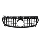Chrome Silver AMG Style Front Bumper Grille For Mercedes Benz CLA-Class W117 2013-2019 CLA180 CLA200 CLA45 Front Grill Black