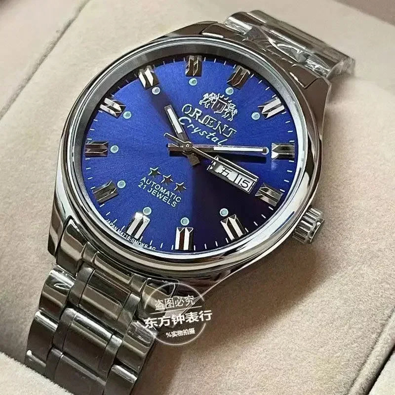 118A Store Orient Watch Sports Mechanical Unisex Watch Stainless Steel Japanese Movement