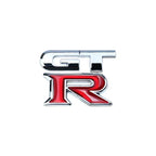 1pcs GTR Car Logo Emblem Metal Stickers R GT Decals Badge Labeling for Nissan Nismo GT-R, R32, R33, R34, R35, 370Z Accessories