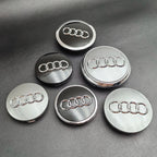4pcs 60mm 61mm 68mm  Audi Hub Caps Car Wheel Center Caps  For Audi A1 A2 A3 A4 A5 A6 A7 A8 S3 S6 Q3 Q5 Q7 Accessories