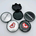 4pcs 65MM 59MM Vossen Logo Emblem Badge Car Wheel Center Caps Wheel Hubcap Hub Center Dust Cover Replace Car Styling Accessories
