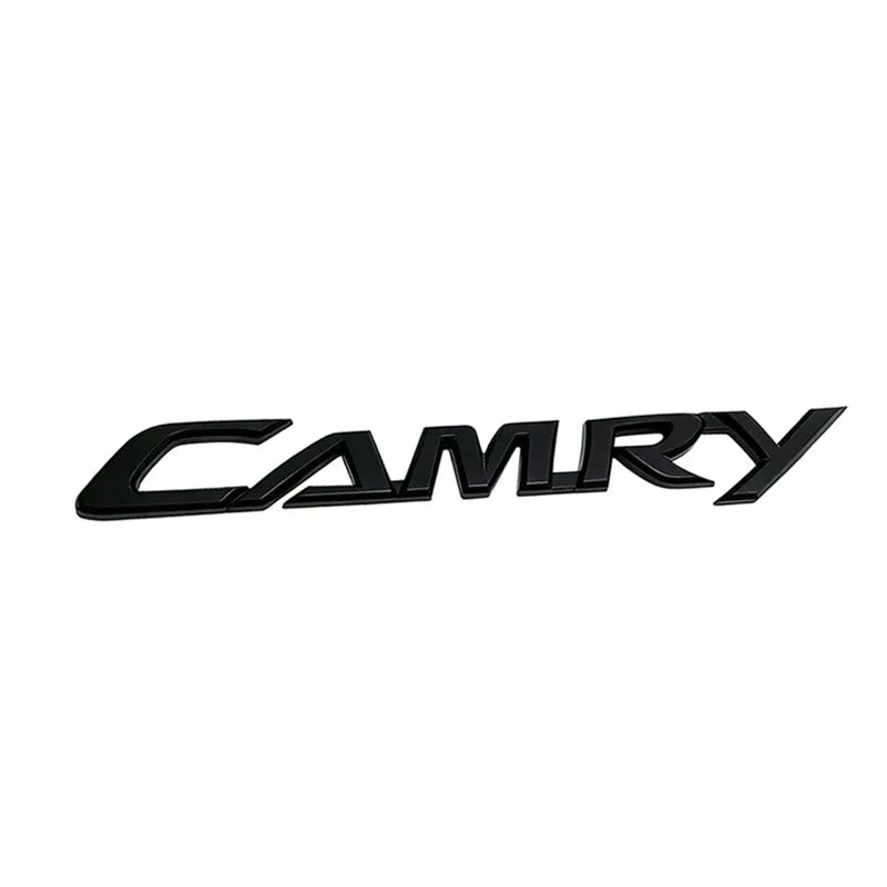 NEW ABS Car Body Trunk Emblem CAMRY Logo Sticker For Toyota CAMRY 2006-2018 Badge Auto Rear Letter Decal Exterior Accessories