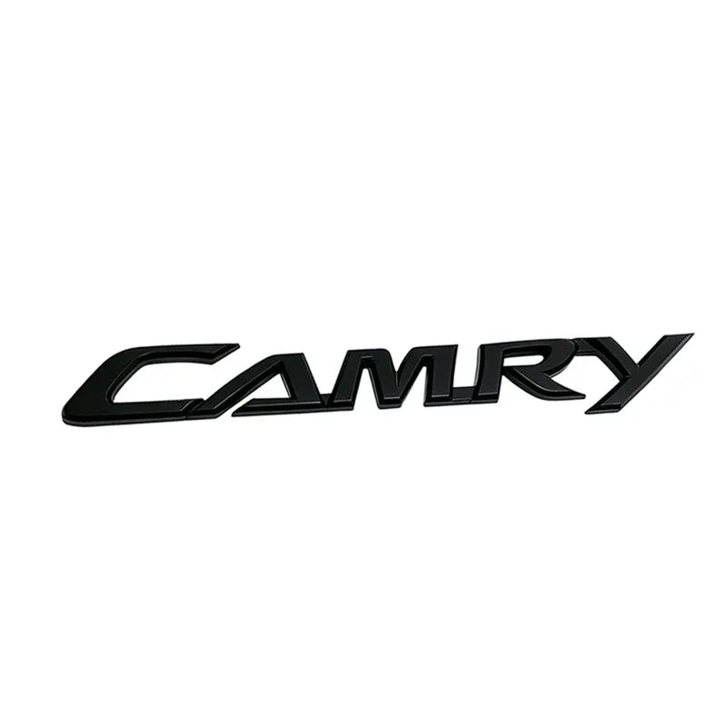 NEW ABS Car Body Trunk Emblem CAMRY Logo Sticker For Toyota CAMRY 2006-2018 Badge Auto Rear Letter Decal Exterior Accessories