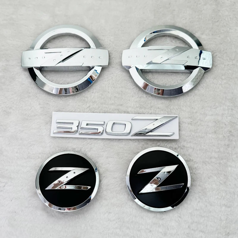 Car Rear Trunk Emblem Badge Sticker Decals for Nissan Z Logo 350Z 370Z Fairlady Z3 Z34 Almera Sylphy Altima Sentra