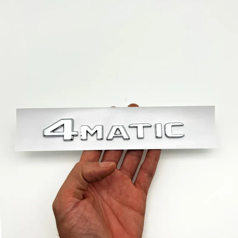 Car Tail Trunk Letters Logo Emblem Badge Sticker For Mercedes Benz GLA Class 4MATIC X156 H247 45 GLA250 GLA200 GLA220d GLA250e