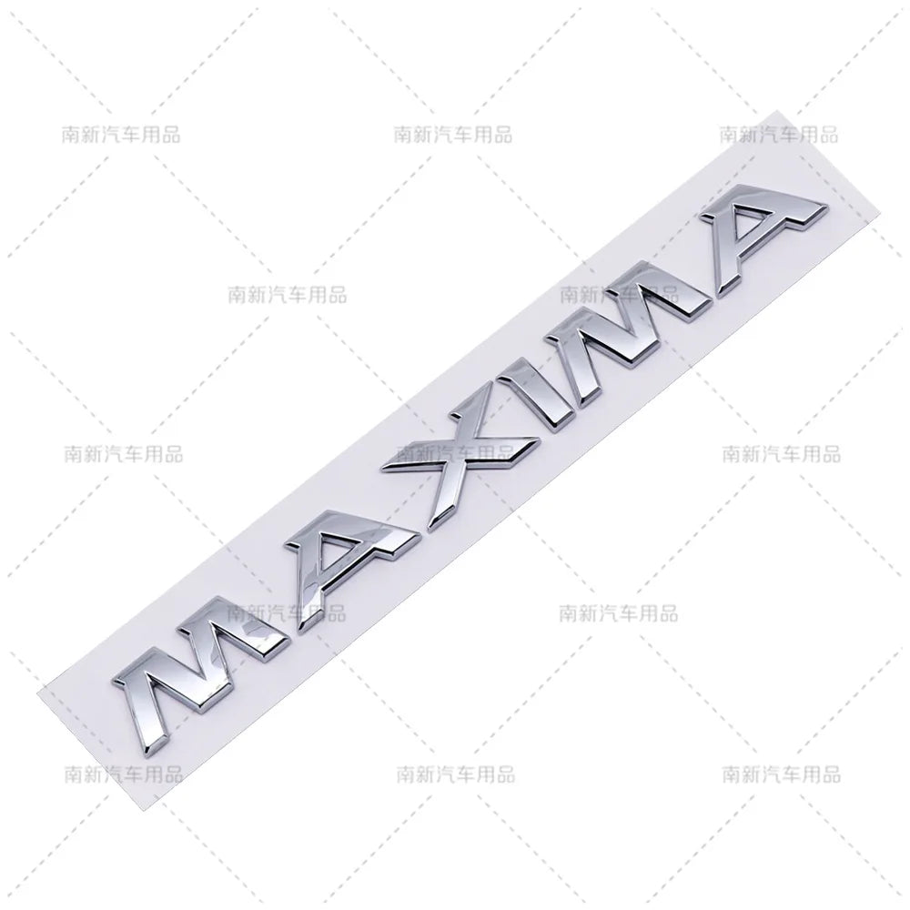MAXIMA labeling is suitable for Nissan MAXIMA English letter labeling ABS car labeling car sticker emblem