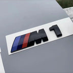 3D Emblem Car Fender Side Rear Trunk Badge M Logo Sticker Number Decal For BMW M1 M2 M3 M4 M5 M6 M7 Performance Auto Accessories