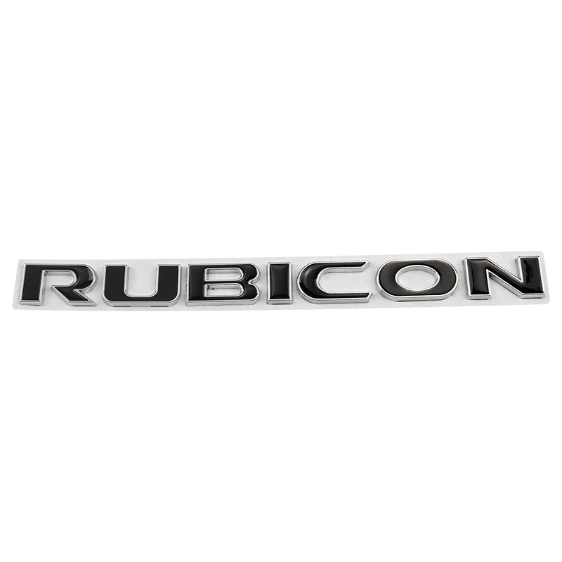 Car Metal Body Logo Decals Badge Emblems Sticker For Jeep Wrangler Rubicon Unlimited 4x4 JK JL JT 2021 2022 2023 2024 Parts