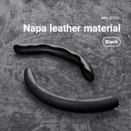 Universal Suede / Nappa Leather Car Steering Wheel Cover 38CM Breathable O/D Shape Protector Non-Slip Auto Interior Accessories