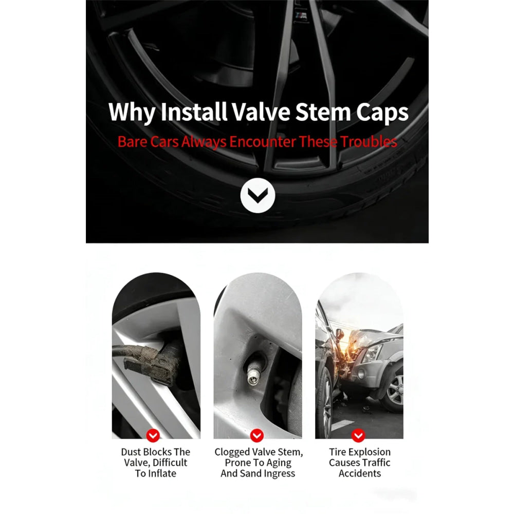 4Pcs Car Styling 3D Aluminum Metal Car Wheel Tire Air Valve Caps Cover For Audi A3 A4 b6 b8 b7 A6 A8 S Line S3 S4 S6 Q3 Q5 Q7 Q8