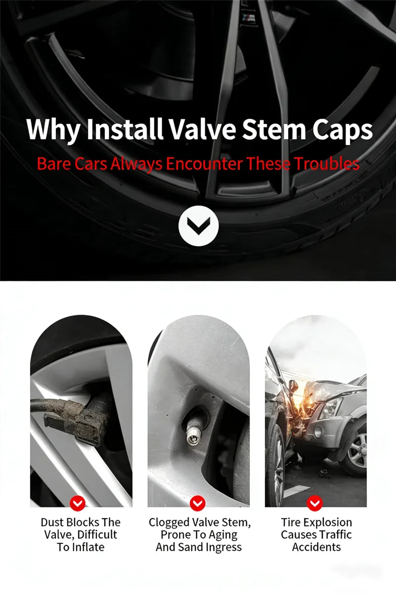 4Pcs Car Styling 3D Aluminum Metal Car Wheel Tire Air Valve Caps Cover For Audi A3 A4 b6 b8 b7 A6 A8 S Line S3 S4 S6 Q3 Q5 Q7 Q8