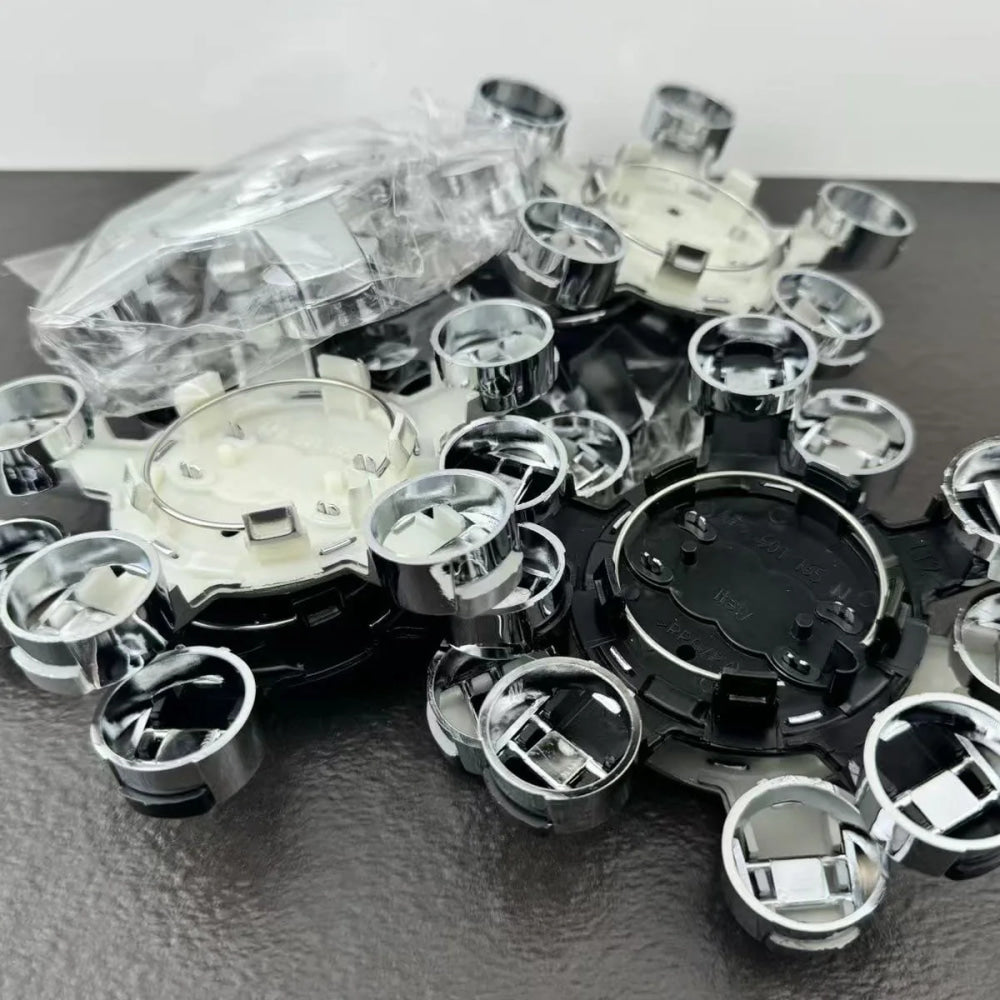 4pcs Audi 135MM Car Hub Caps 8R0601165 4F0601165 For A4 A5 A6 A7 Q3 Q5 A3 S5 Accessories Auto Wheel Center Cap Hubcap Rim Covers