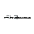 3D ABS Car Styling Logo 3.2 5.5 6.3 6.5 AMG Badge Fender Side Rear Trunk Sticker for Mercedes Benz A CLA GLC W108 W222 C180 W190