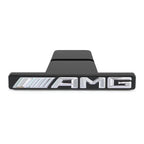 3D ABS Logo AMG Emblem Car Front Grille Badge Caps For Mercedes Benz GLC A B C E Class W204 W205 W212 W213 GT AMG Accessories