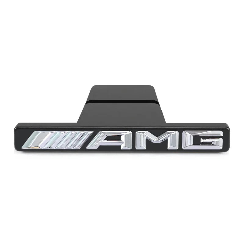 3D ABS Logo AMG Emblem Car Front Grille Badge Caps For Mercedes Benz GLC A B C E Class W204 W205 W212 W213 GT AMG Accessories