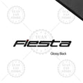 1PCS Metal Letter For Fiesta Ford 3D Emblem Car Rear Trunk Decals Lettering Badge Auto Accessories Styling