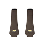 2Pcs Quality Leather Car Seat Headrest Covering Accessories For Chevrolet Corvette Montana TrailBlazer Silverado Traverse Camaro
