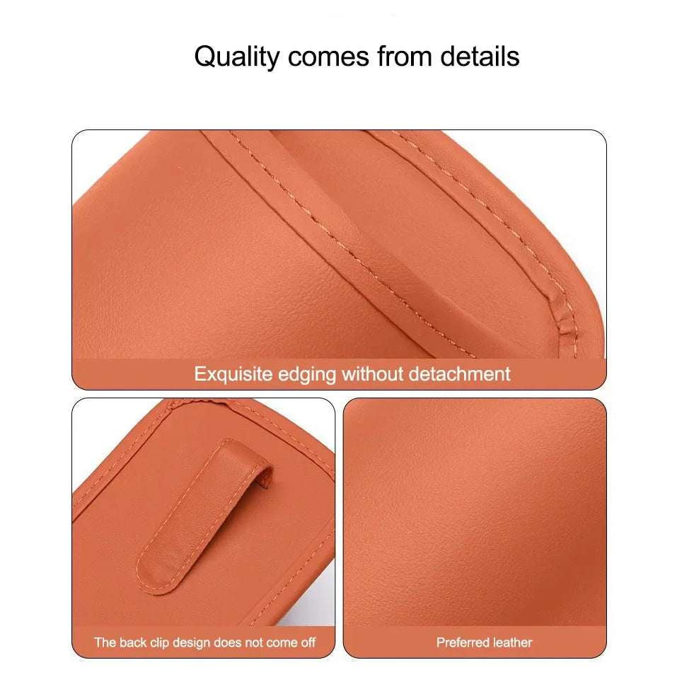 For Toyota Car Door Water Cup Holder Back Seat Drink Rack Leather Storage  Corolla Yaris Prius Camry Auris Avensis car sticker