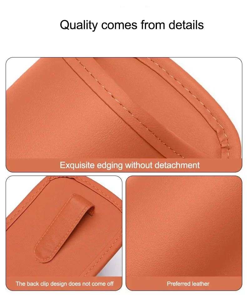 For Toyota Car Door Water Cup Holder Back Seat Drink Rack Leather Storage  Corolla Yaris Prius Camry Auris Avensis car sticker
