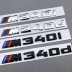 ABS Car Rear Trunk Emblem Badge Sticker for M BMW M logo 525i 630i 530i 330i 140i 235i 760i 135i 540i 550i 340i 240i