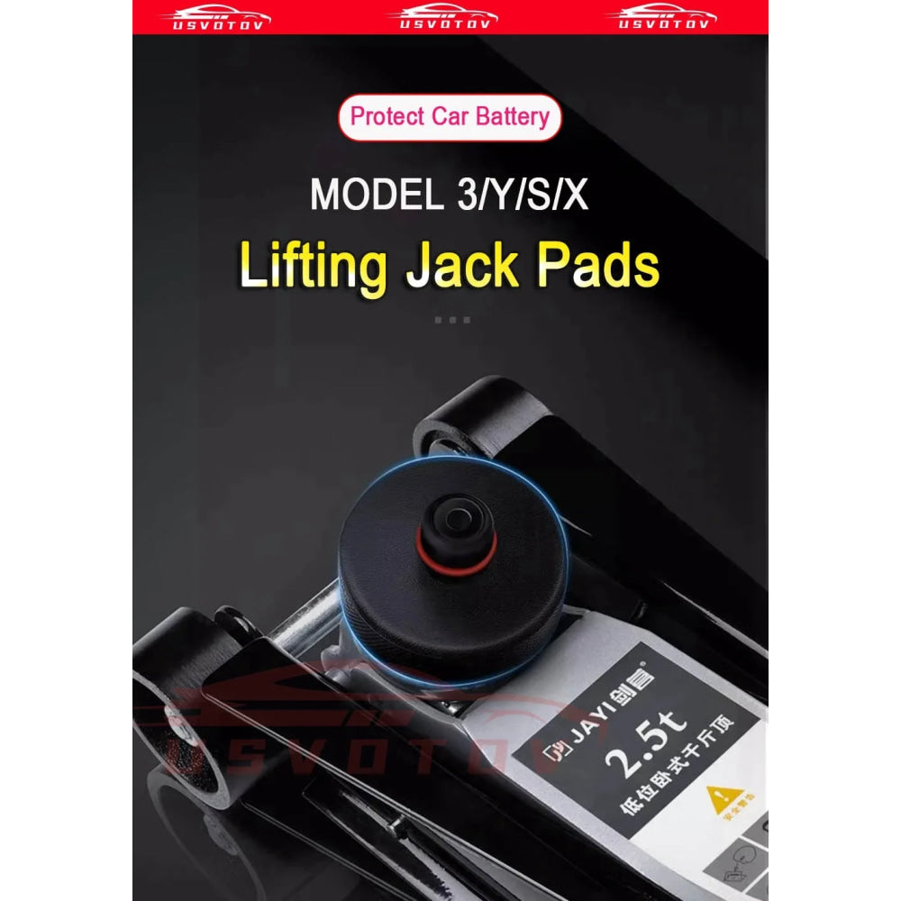 Lifting Jack Pads Compatible with Tesla Model 3 S X Y Juniper Accessories Tire Repair Tools Floor Jack Adapters Protects Battery
