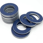 For Toyota Camry Corolla Lexus Oil Drain Plug Gasket 9043012031 Aluminum Oil Pan Bolt Washer Engine Sealing Replacement Parts