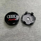 4Pcs 60mm Car Center Wheel Hub Cover Tire Cap For Audi Sline A1 A2 A3 A4 A5 A6 A7 A8 Q1 Q2 Q3 Q4 Q5 Q6 Q7 Q8 TT Auto Accessories