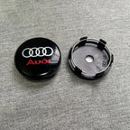 4Pcs 60mm Car Center Wheel Hub Cover Tire Cap For Audi Sline A1 A2 A3 A4 A5 A6 A7 A8 Q1 Q2 Q3 Q4 Q5 Q6 Q7 Q8 TT Auto Accessories