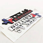 TEXAS EDITION Logo Emblem ABS Car Badge Trunk Sticker For Ford Jeep Chevrolet Ram GMC Dodge Cadillac Lincoln Tesla Accessories