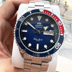 Orient Automatic Diver Watch Men 200M Waterproof Multi-Color Dial Stainless Steel Wristwatch