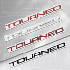 3D For Ford Tourneo Custom Camper Van Car Sticker Zinc Alloy Emblem Body Accessories Styling Metal Rear Trunk Badge Decal