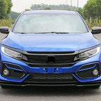 For Honda Civic 10th Gen 2016-2021 Front Grille Racing Grill Net Car Grid Splitter Upper Bumper Hood Mesh Grills