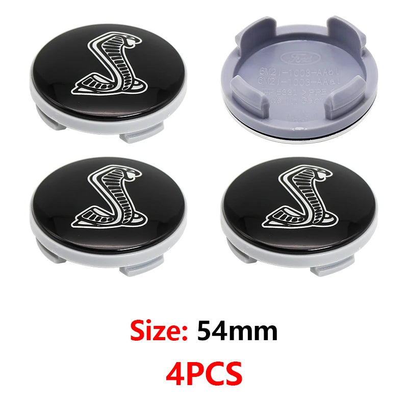 4Pcs 54mm 62mm 65mm 3D ABS Aluminum Car Wheel Center Hub Caps Universal Replacement Badges For Auto Rims Exterior Tuning Trim