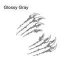 Universal Car Lamp Eyebrow Sharp Claw Stickers Headlight PVC Decals For Audi Alfa BMW Ford Honda Suzuki Auto Tuning Accessories