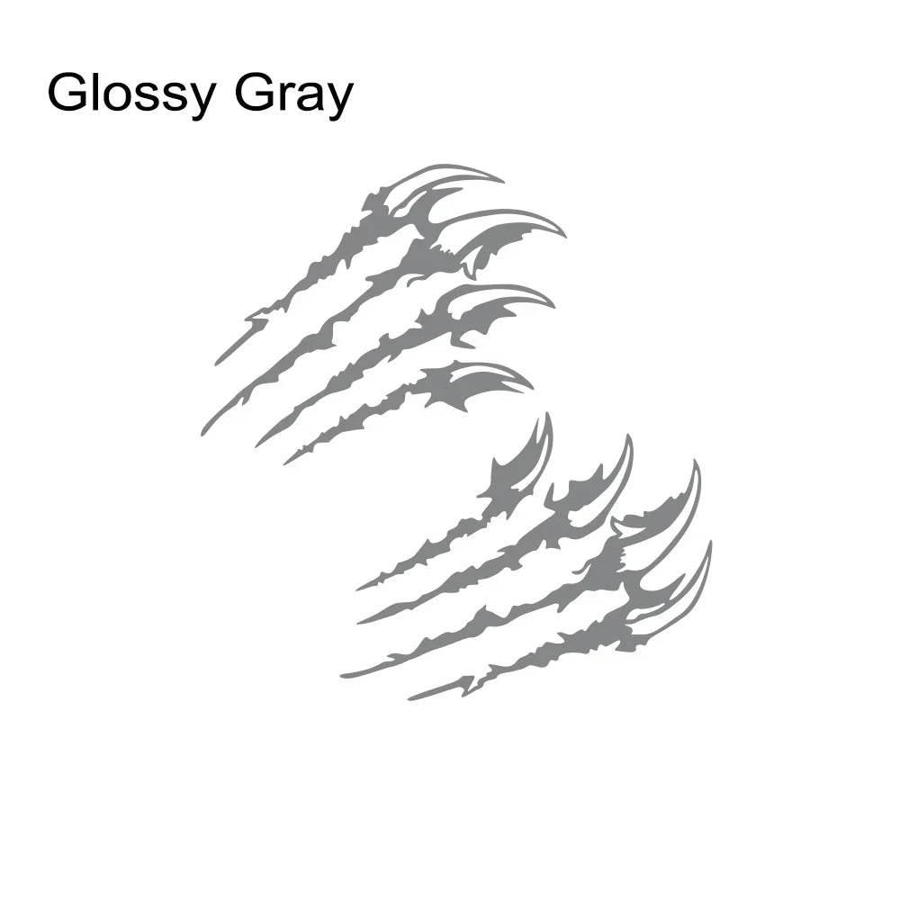 Universal Car Lamp Eyebrow Sharp Claw Stickers Headlight PVC Decals For Audi Alfa BMW Ford Honda Suzuki Auto Tuning Accessories