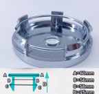 4pcs Car Wheel Center Caps Hubcap Cover 54/56/60/65/68mm For Ford Fiesta Mondeo Fusion Explorer Escape Focus Kuga Rim Cover